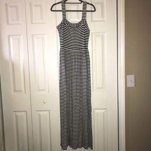 Loft Outlet Striped Maxi Dress